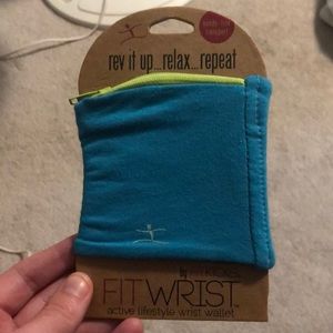 Wrist wallet for active lifestyle